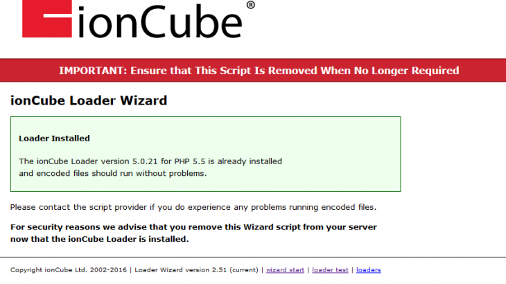 ioncubeloader bei 1und1