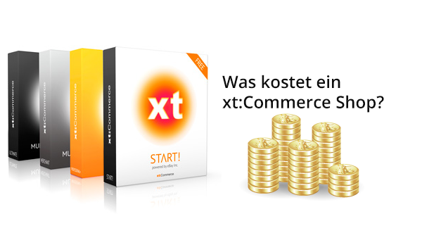 Was kostet ein xt:Commerce Shop?